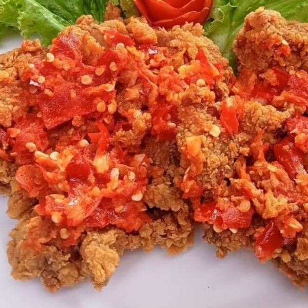 Ayam To' (Geprek)